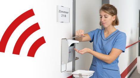Krankenhauspersonal befürwortet Händehygiene-Monitoring