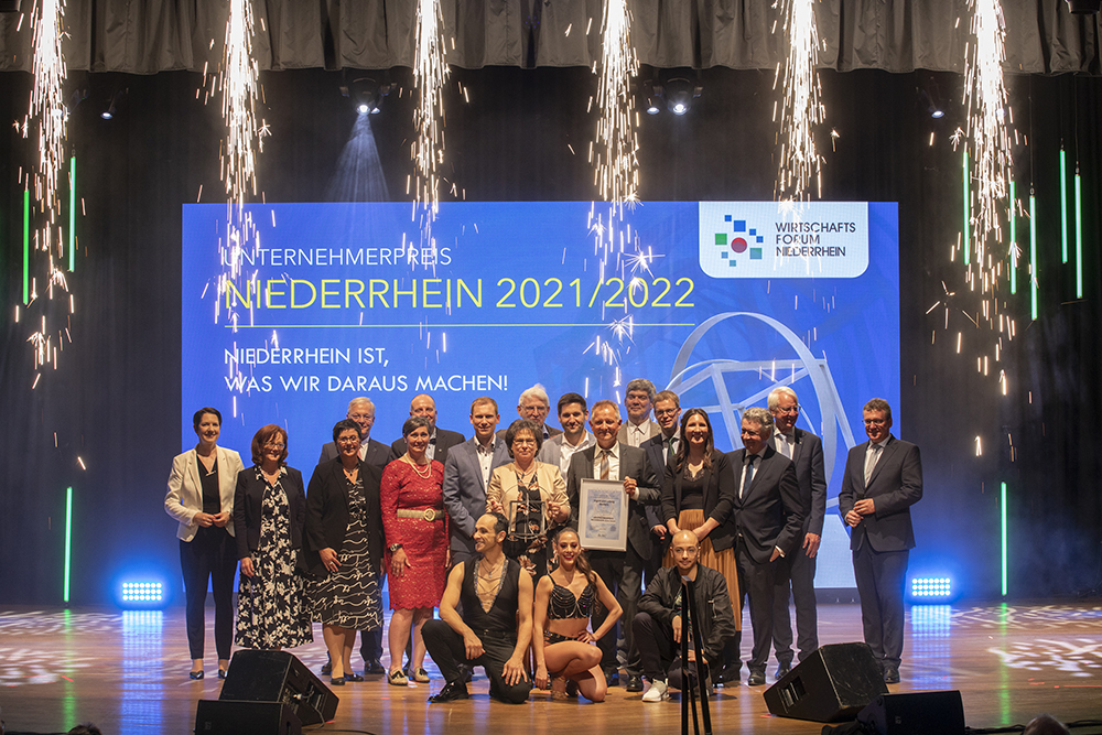 OPHARDT Hygiene gewinnt den Unternehmerpreis Niederrhein