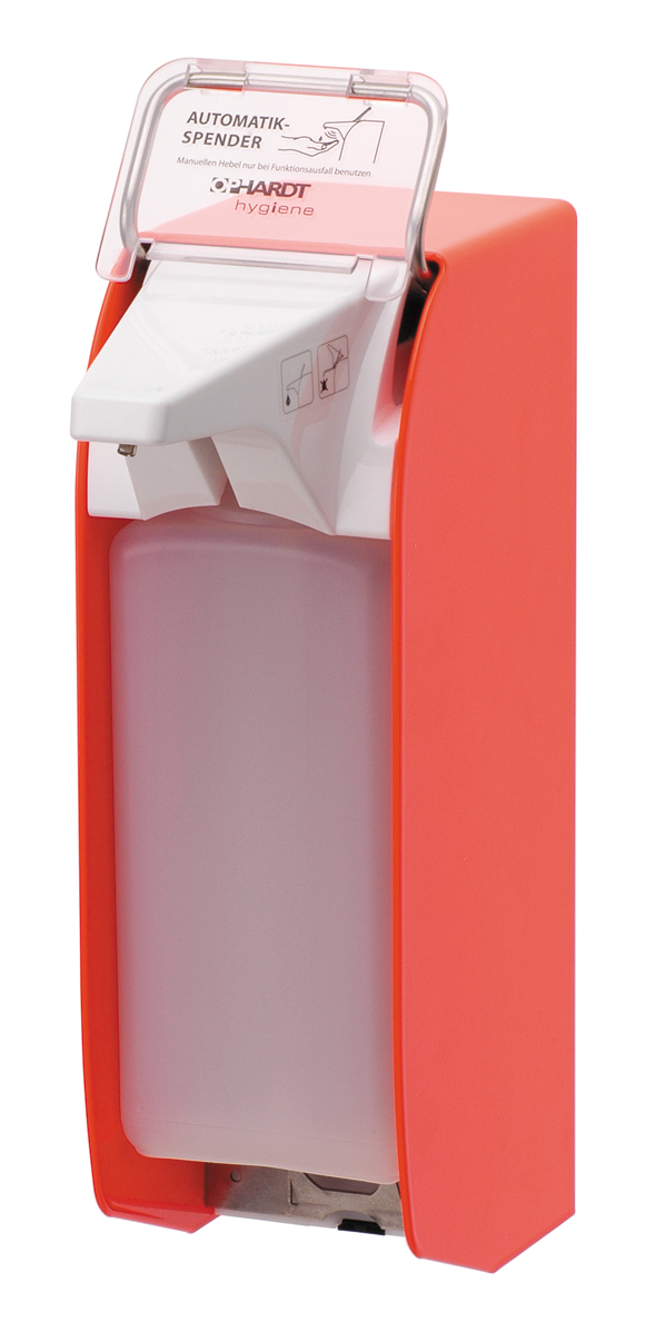 Hand Hygiene Dispenser in red
